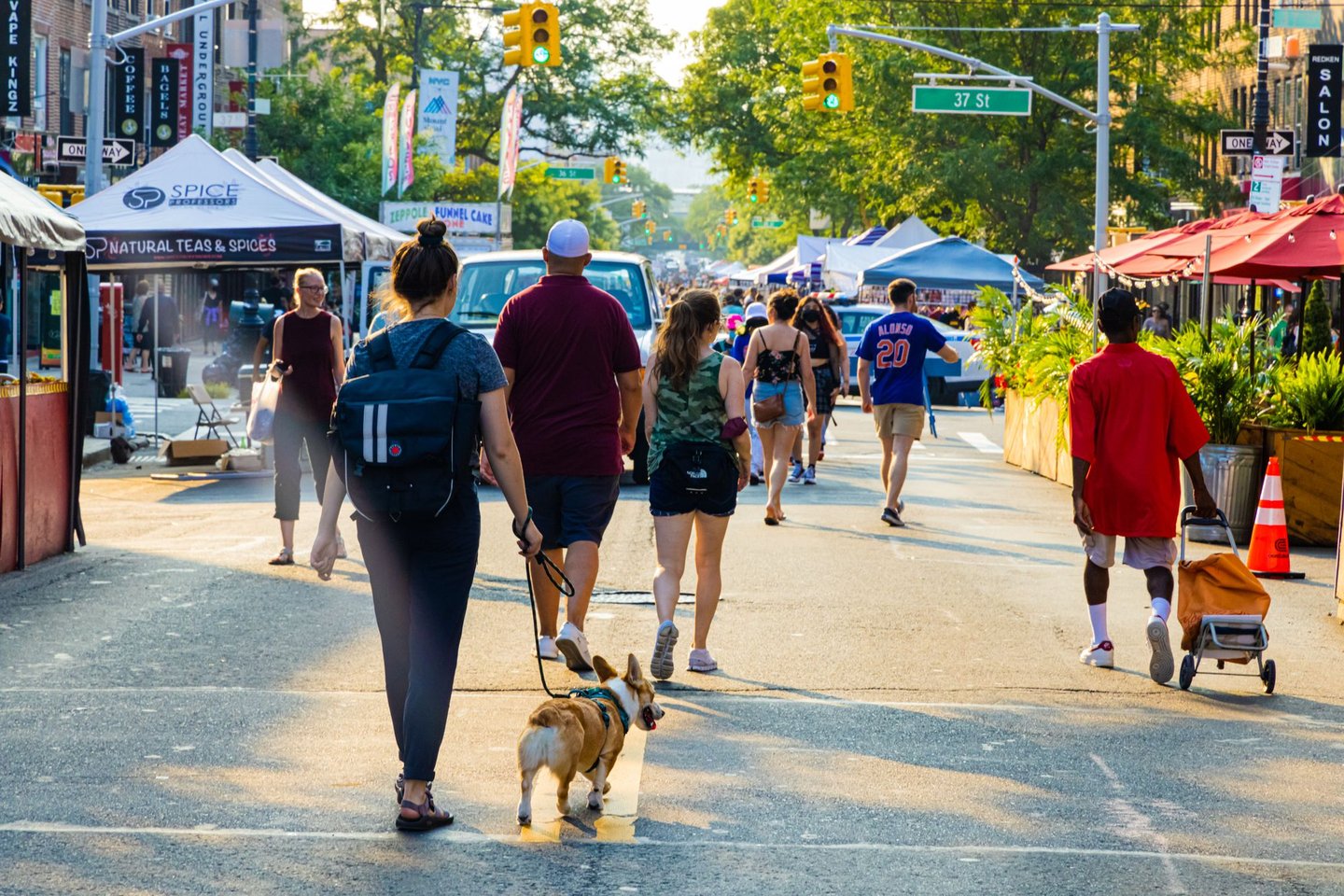 The Astoria street market