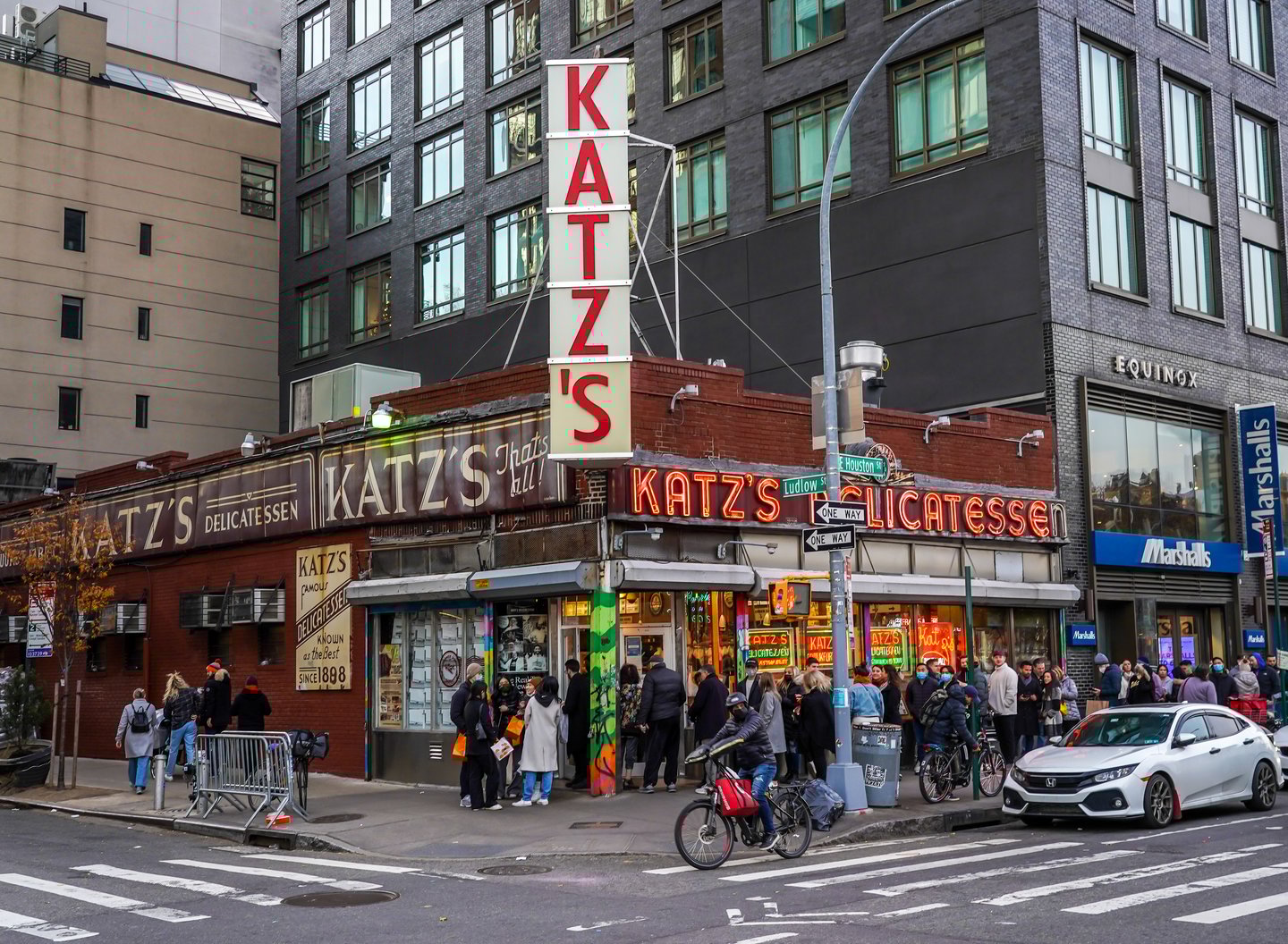Katz's Deli in the Lower East Side, New York City