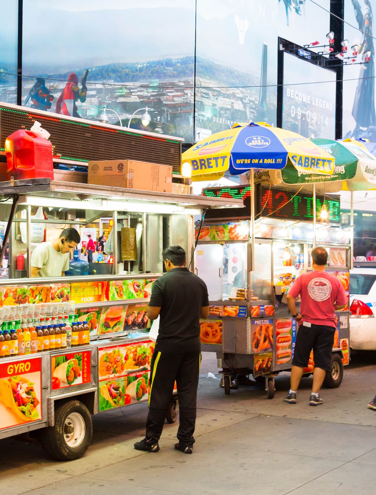 Food trucks in New York