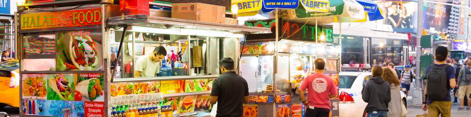 Food trucks in New York