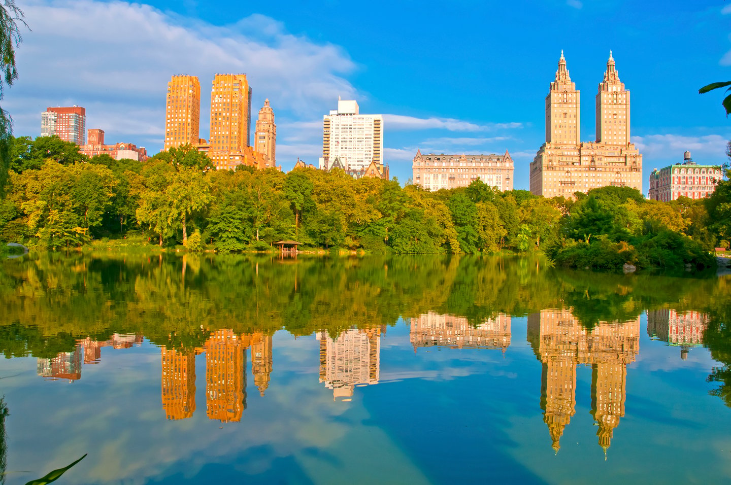 The skyline of the Upper West Side, New York City