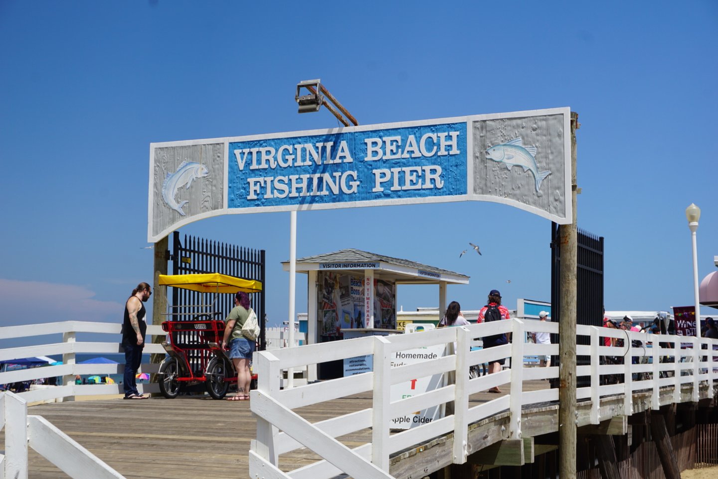 Virginia Beach fishing pier