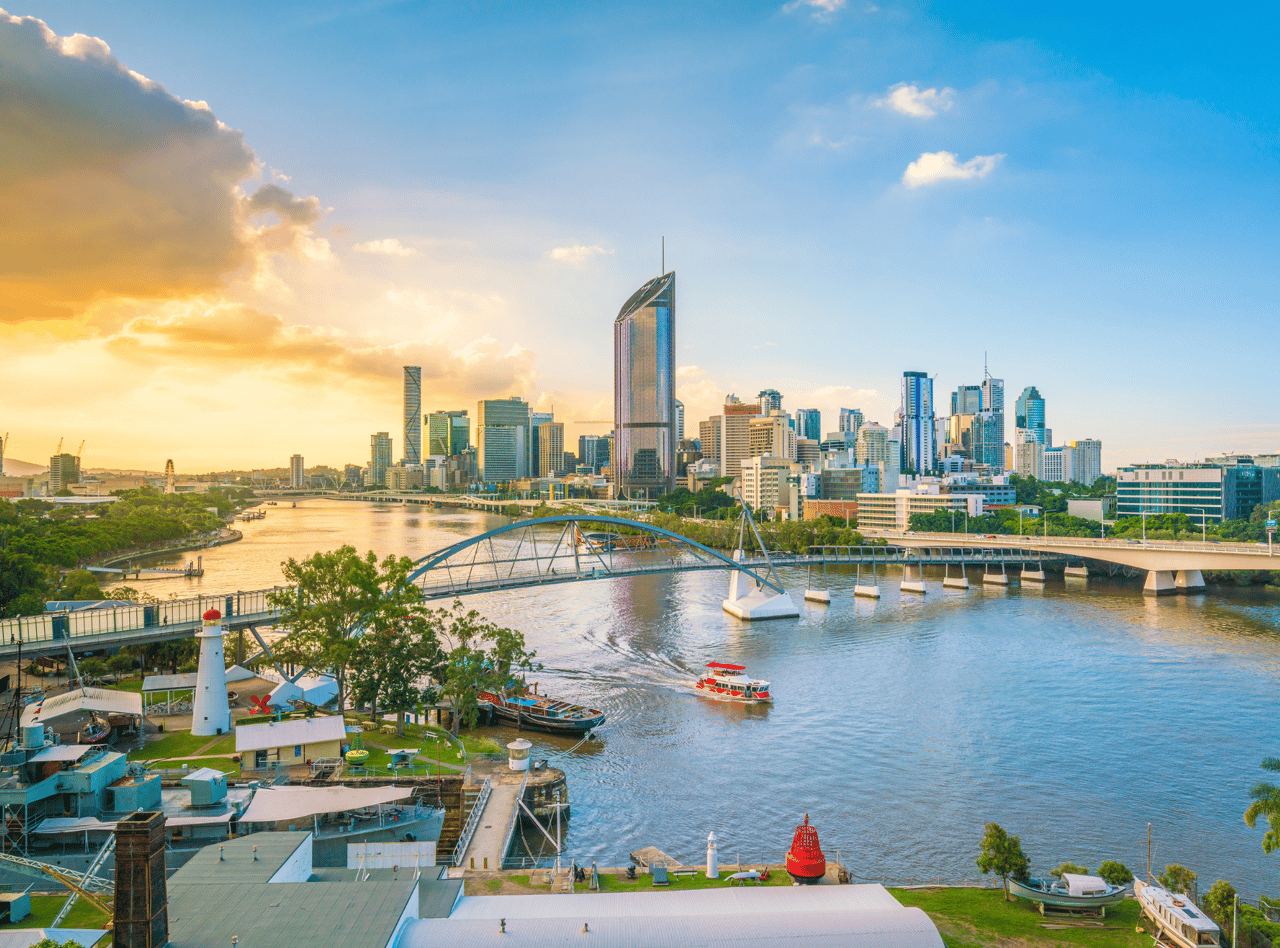 Story Bridge with Brisbane skyline