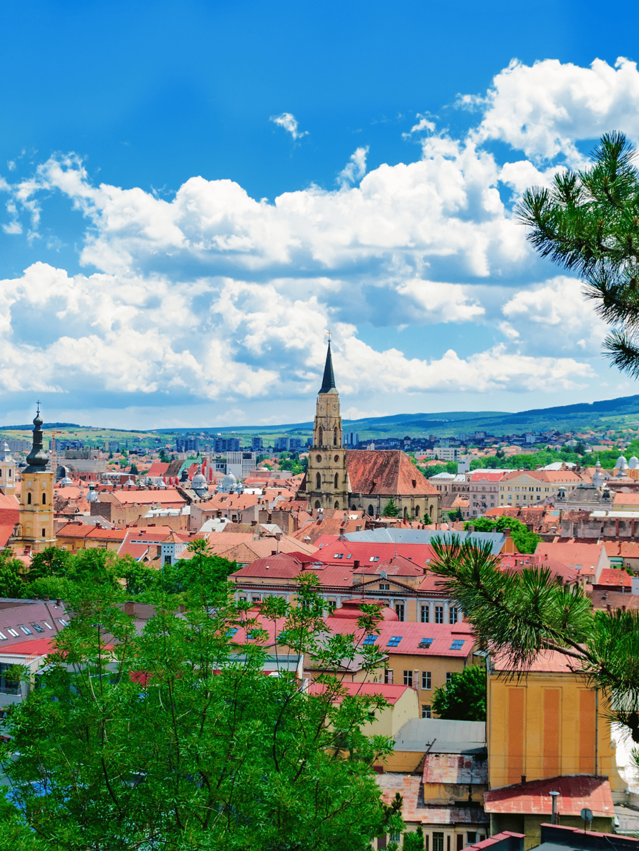 The old town, Cluj Napoca