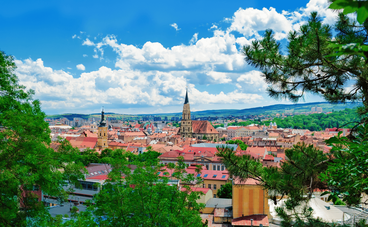 The old town, Cluj Napoca