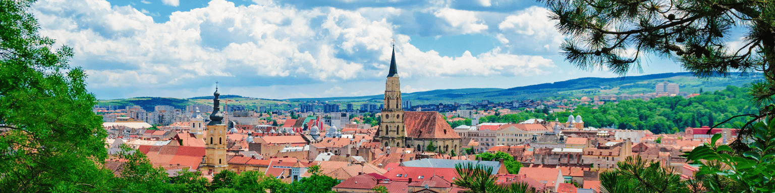 The old town, Cluj Napoca