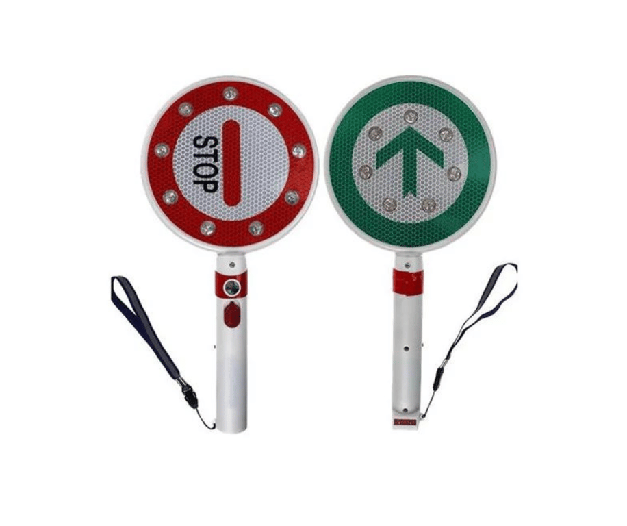 Hi-TEX - Rechargeable Handheld Traffic Signs