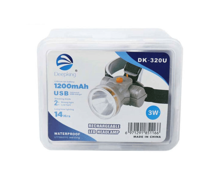 Deepking - Rechargeable Led Headlamp - DK-320U
