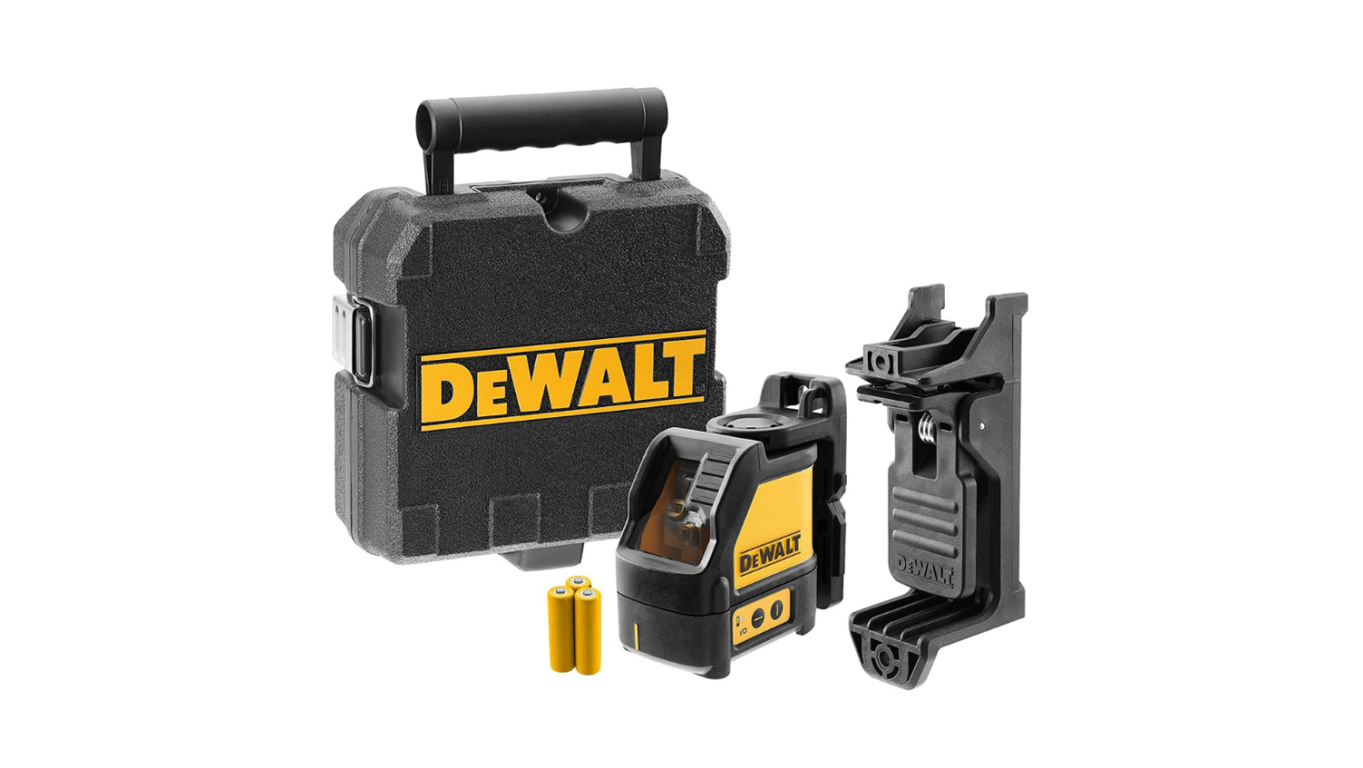 DEWALT - Line Laser with Self-Leveling and Cross Line (Red Beam) - DW088K