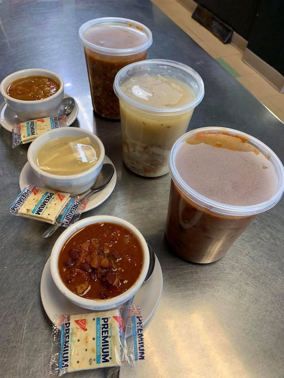 Award-winning homemade soups at Little Diner Xpress, Appleton WI