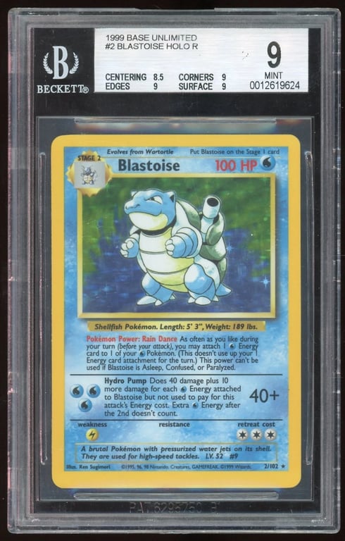 Beckett BGS Graded Slab