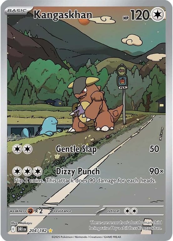 Kangaskhan Vintage Holo Inspection