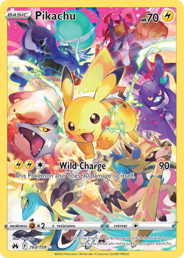 Pokémon Pikachu Card