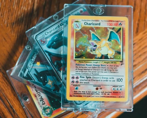Sleeved TCG Deck Presentation