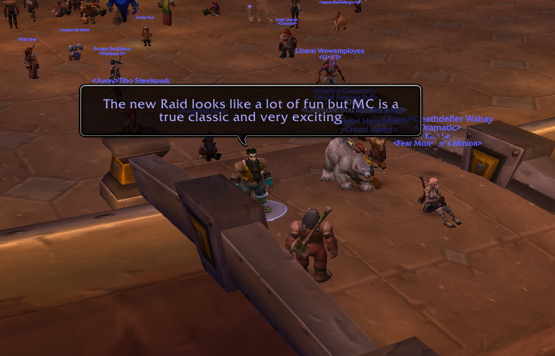 Gillmore Blackbeard reflecting on Molten Core nostalgia and new raid anticipation