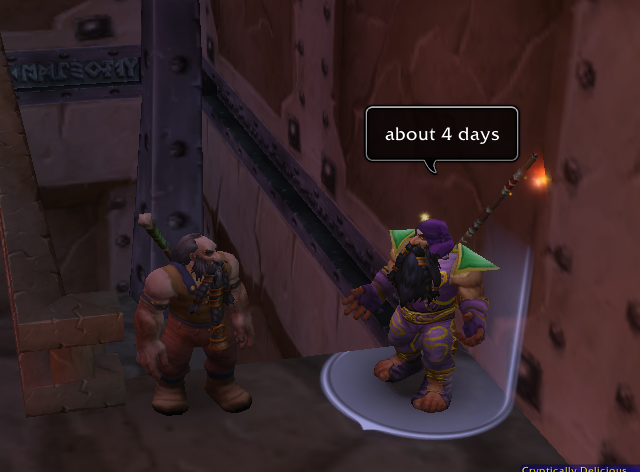 Good spirits and laughter filling the tavern as muster time approaches.
