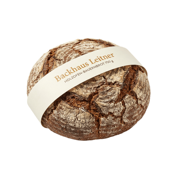 Holzofen-Bauernbrot, 750 g Laib - Backhaus Leitner