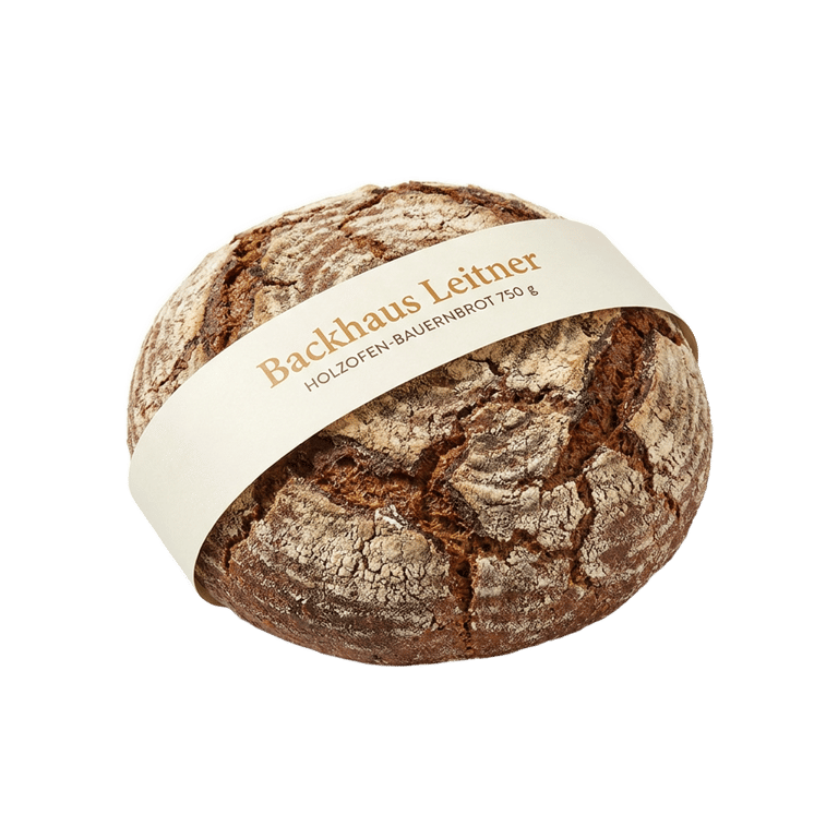 Holzofen-Bauernbrot, 750 g Laib - Backhaus Leitner