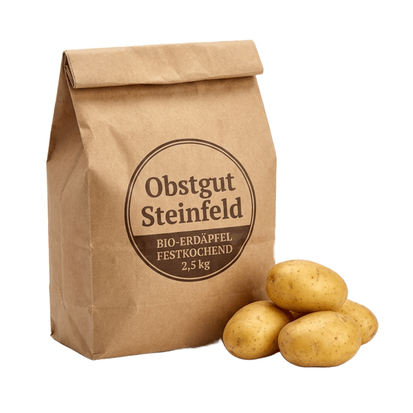 Bio-Erdäpfel festkochend, 2,5 kg Sack - Obstgut Steinfeld
