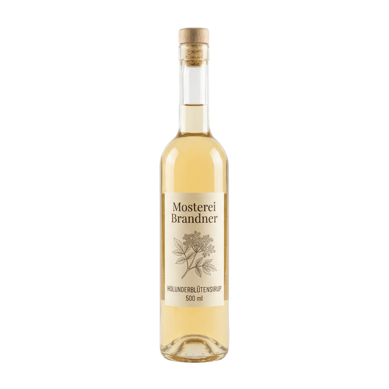 Holunderblütensirup, 500 ml - Mosterei Brandner