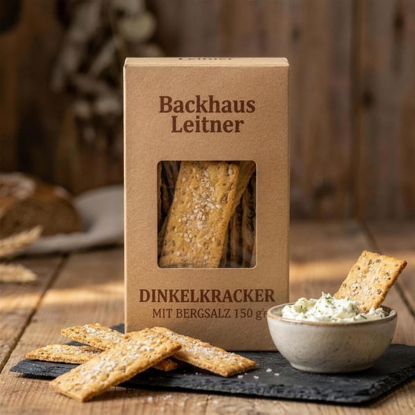 Dinkelkracker Leitner mit Dip