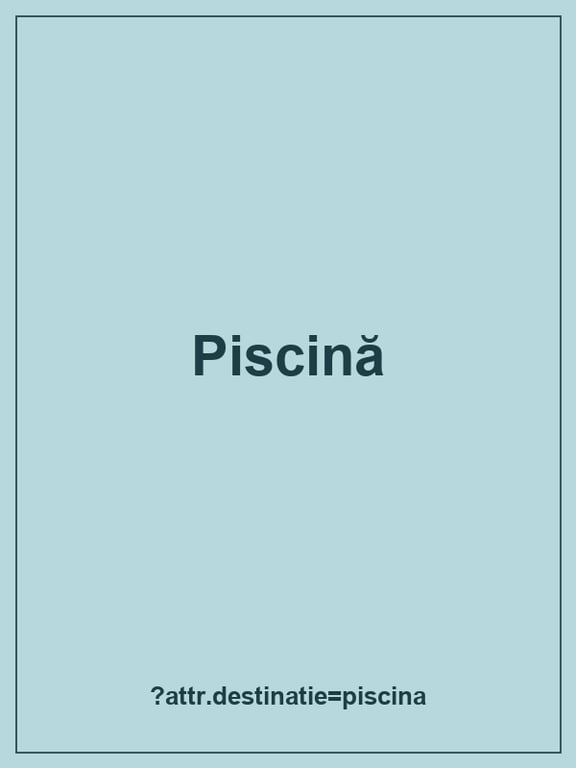 Piscină