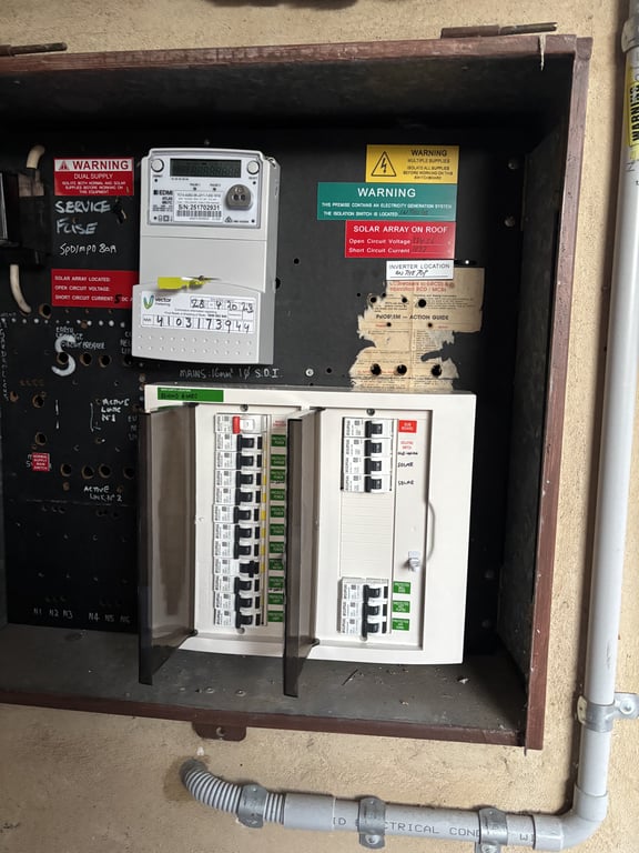 Electrical Panel After Upgrade