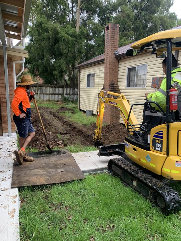Outdoor Plumbing