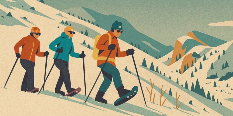 Snowshoeing