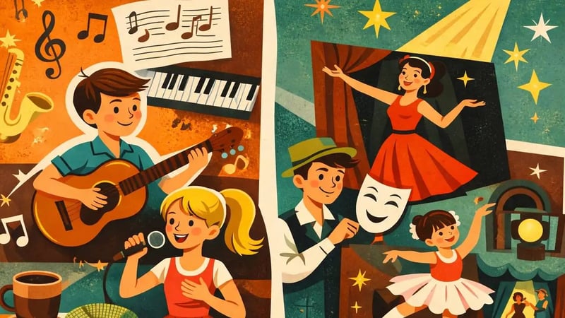 Music Lessons, Theatre & Performance Options