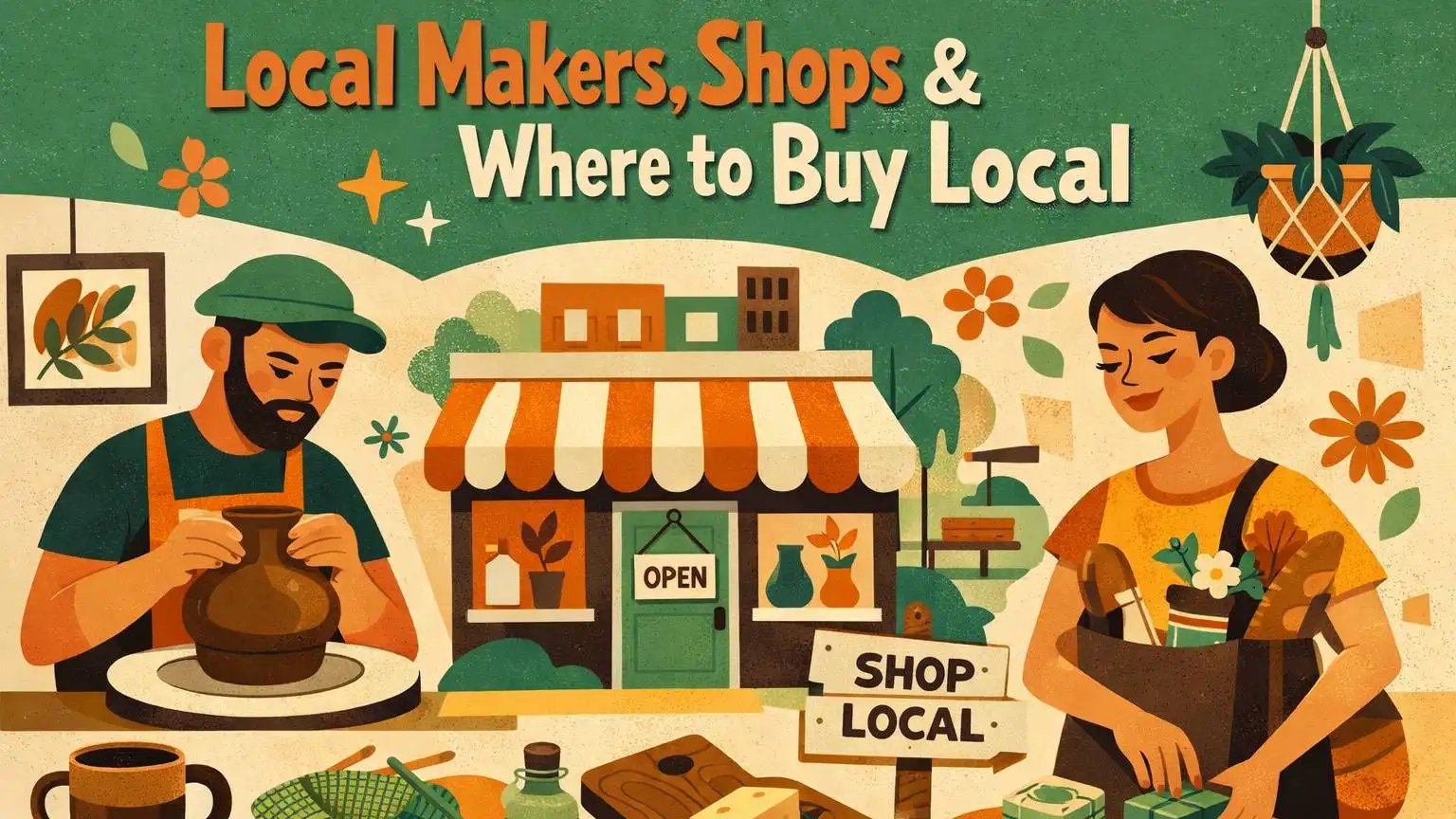 Local Makers, Shops & Where to Buy Local