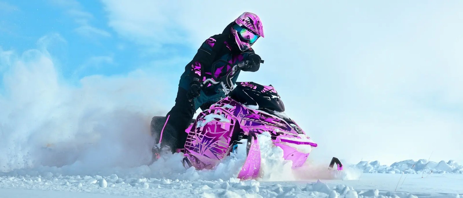 Snowmobiling