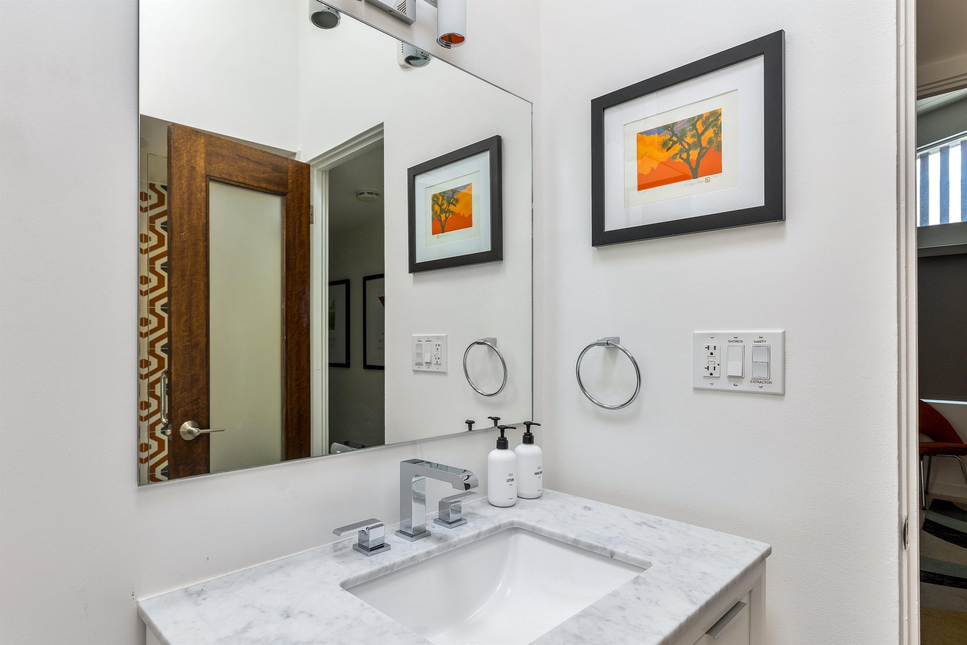 Lovely guest bath