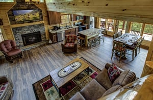 Living RoomKitchen Area