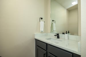 Bathroom Sink at Hickory Haven