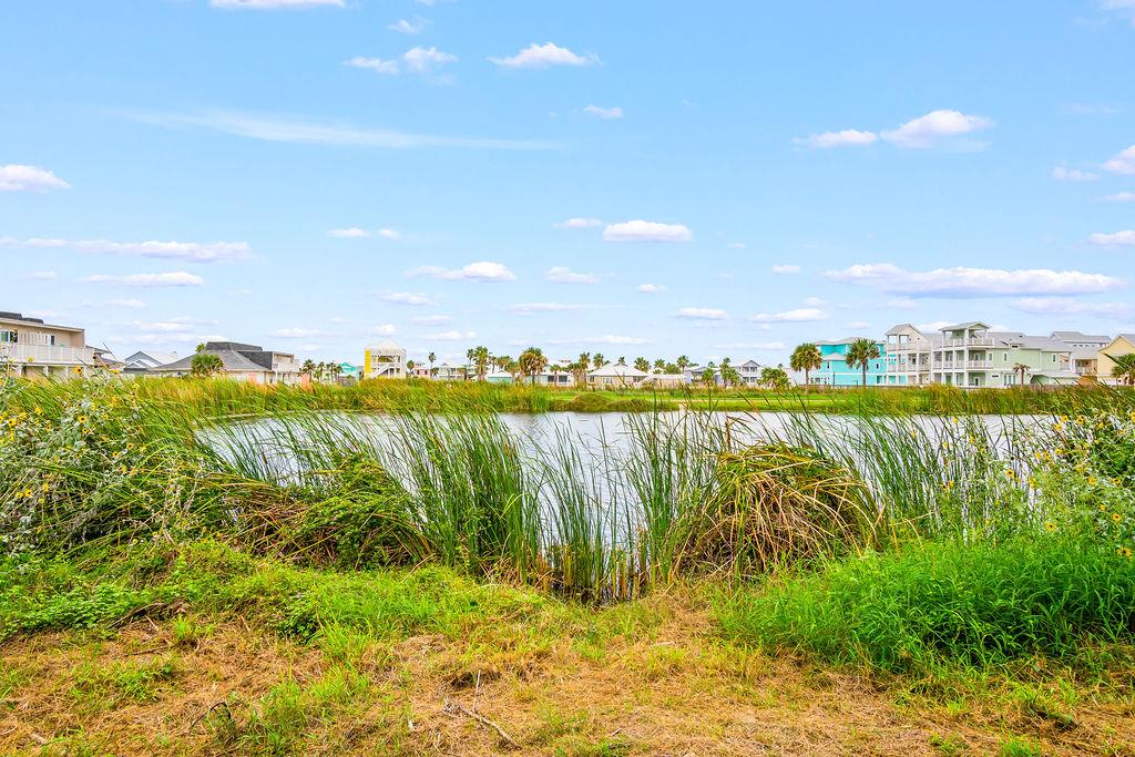 Lakeside Back Patio Lounge View
