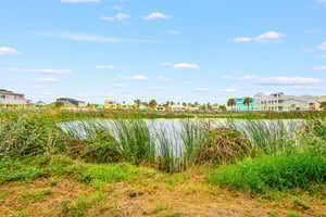 Lakeside Back Patio Lounge View