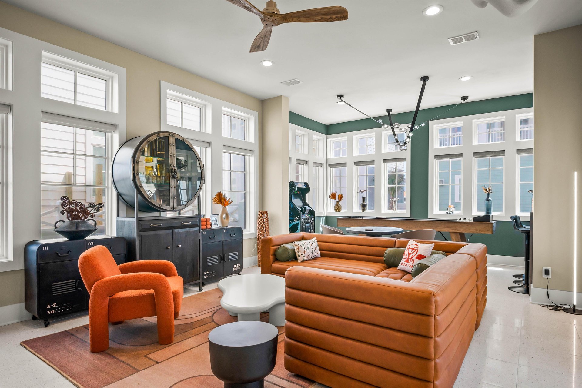 Living and Game Room, 1st Floor