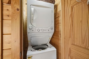 Your inunit stackable washer and dryer makes packing light easy—fresh clothes whenever you need them during your stay.