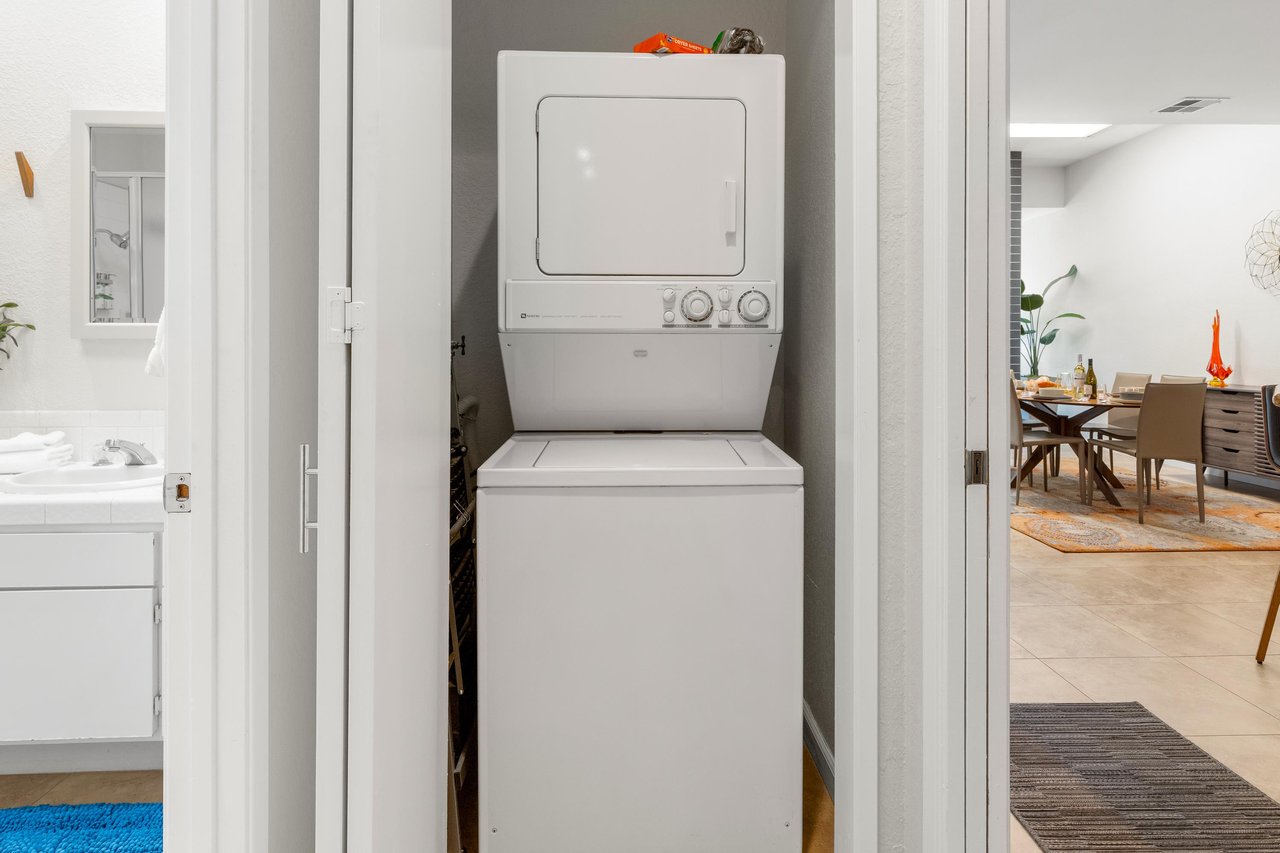 Washer and Dryer