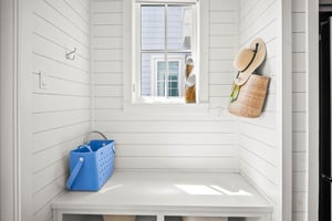 Storage Bench Beside Kitchen Door, 1st Floor