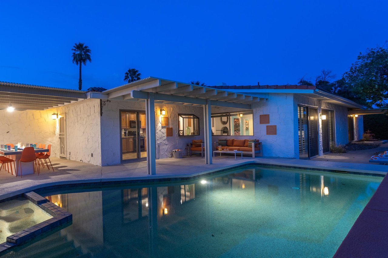 Beautiful desert evenings