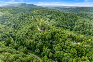 aerial views at Moonshiners Ridge