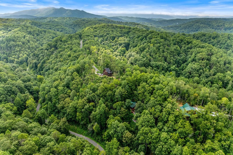 aerial views at Moonshiners Ridge