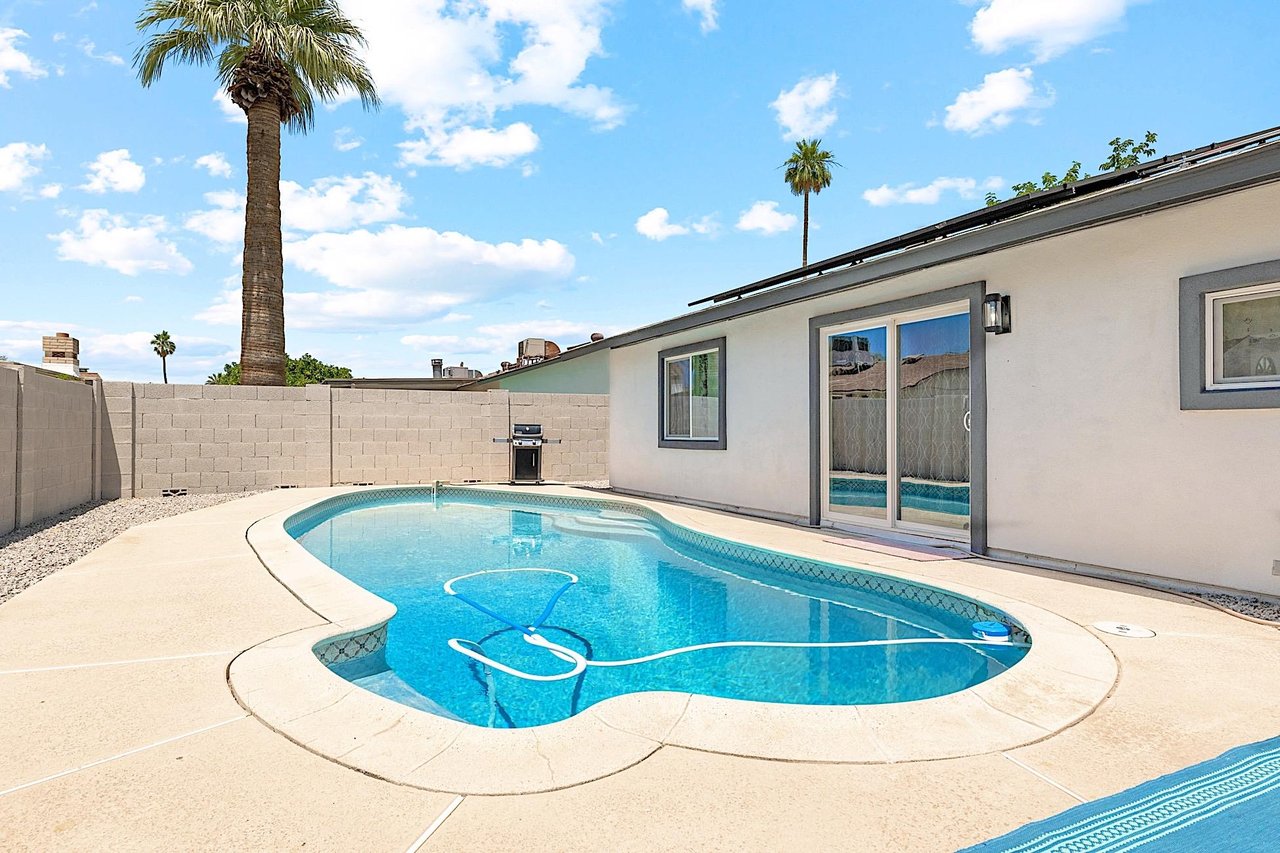 Sparkling pool