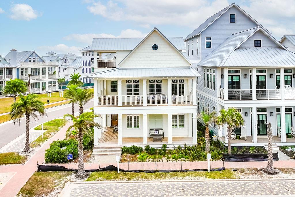 Front of House, Aerial View
