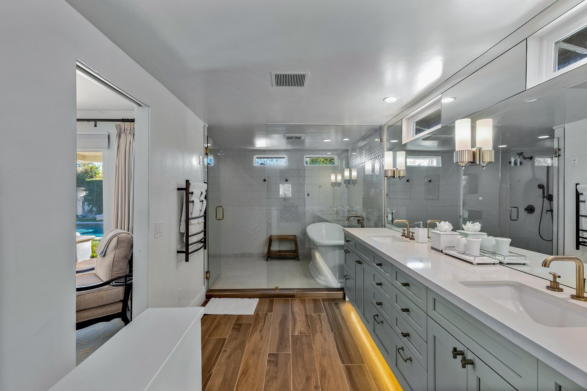 Gorgeous primary bathroom