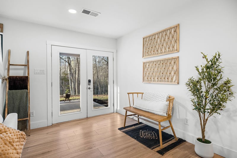 seating by front door
