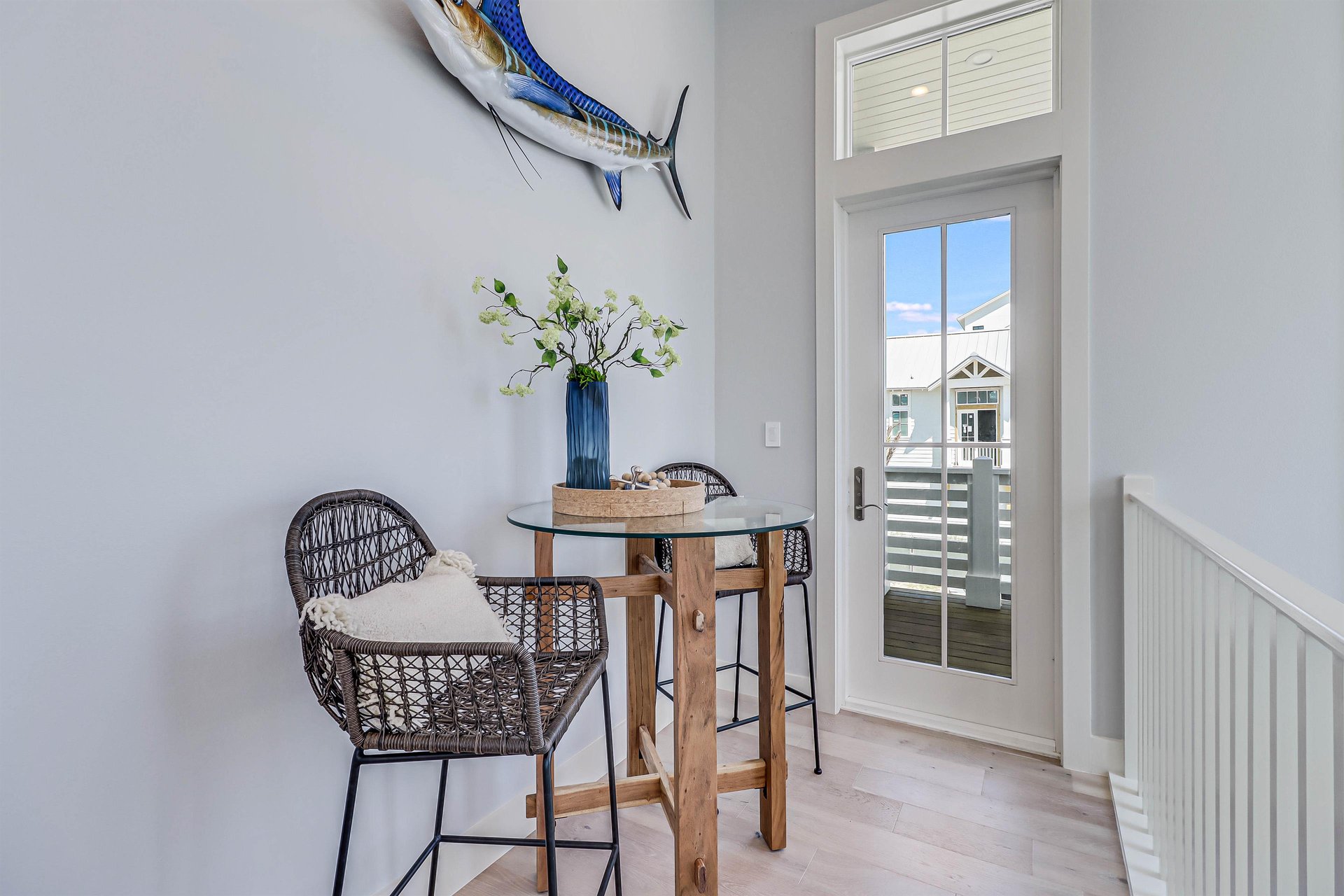 Hallway Seating Area W Side Balcony Access, 2nd Floor