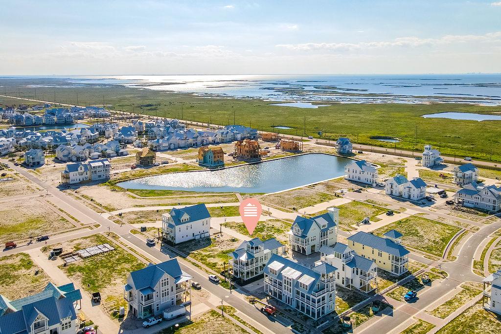 Aerial View od Sandpiper Siesta